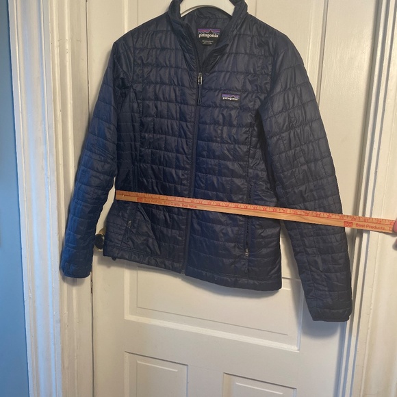 Patagonia Lightweight Nano Puff Jacket, Dark Blue Primaloft Size Large - Picture 4 of 9